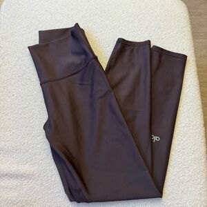 Purple brown High-Waist Airlift Legging 7/8